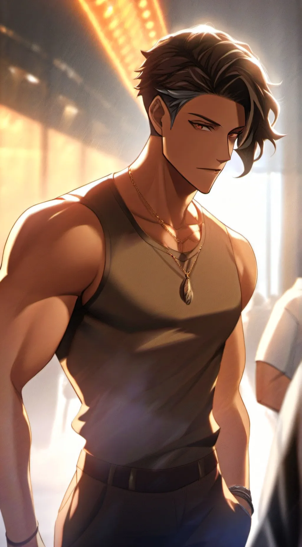 ai character: Levi background