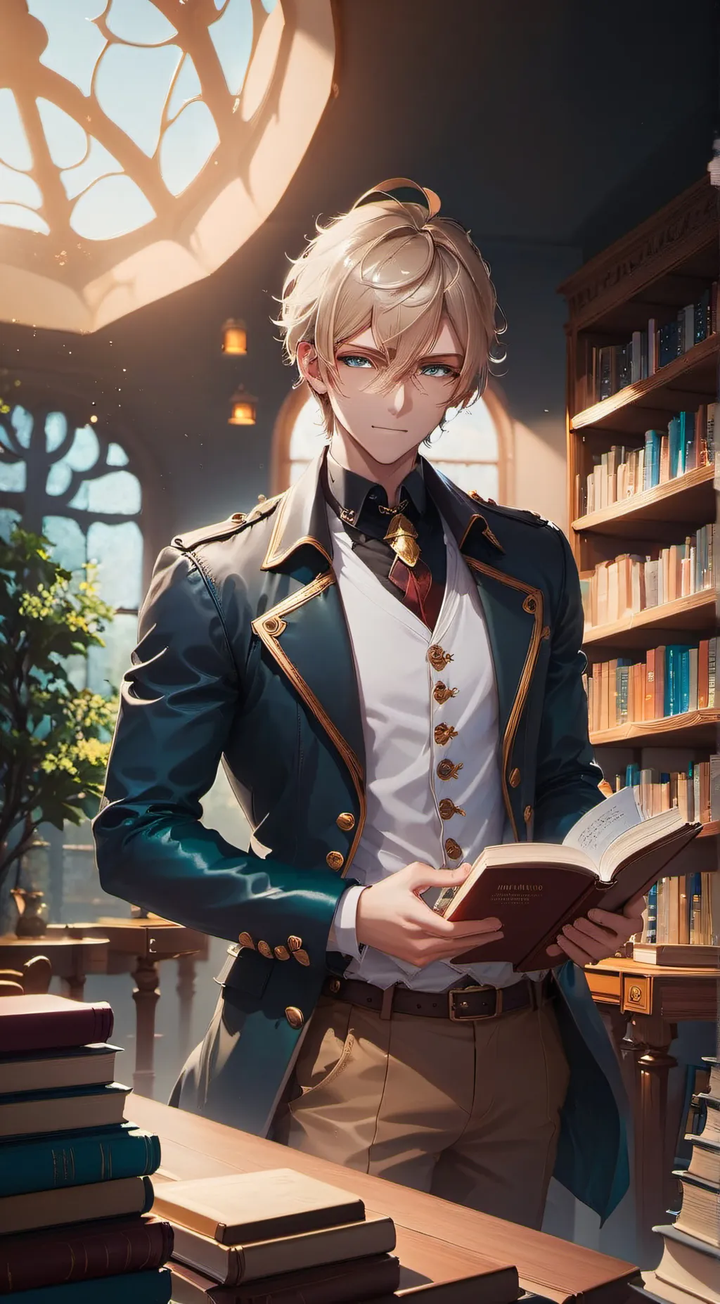 ai character: Liam background