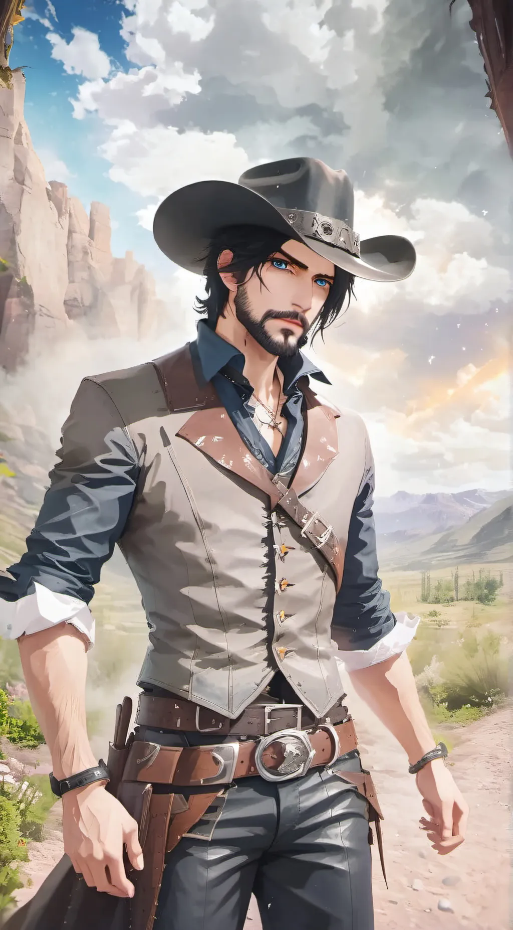 ai character: Jacob kaily background