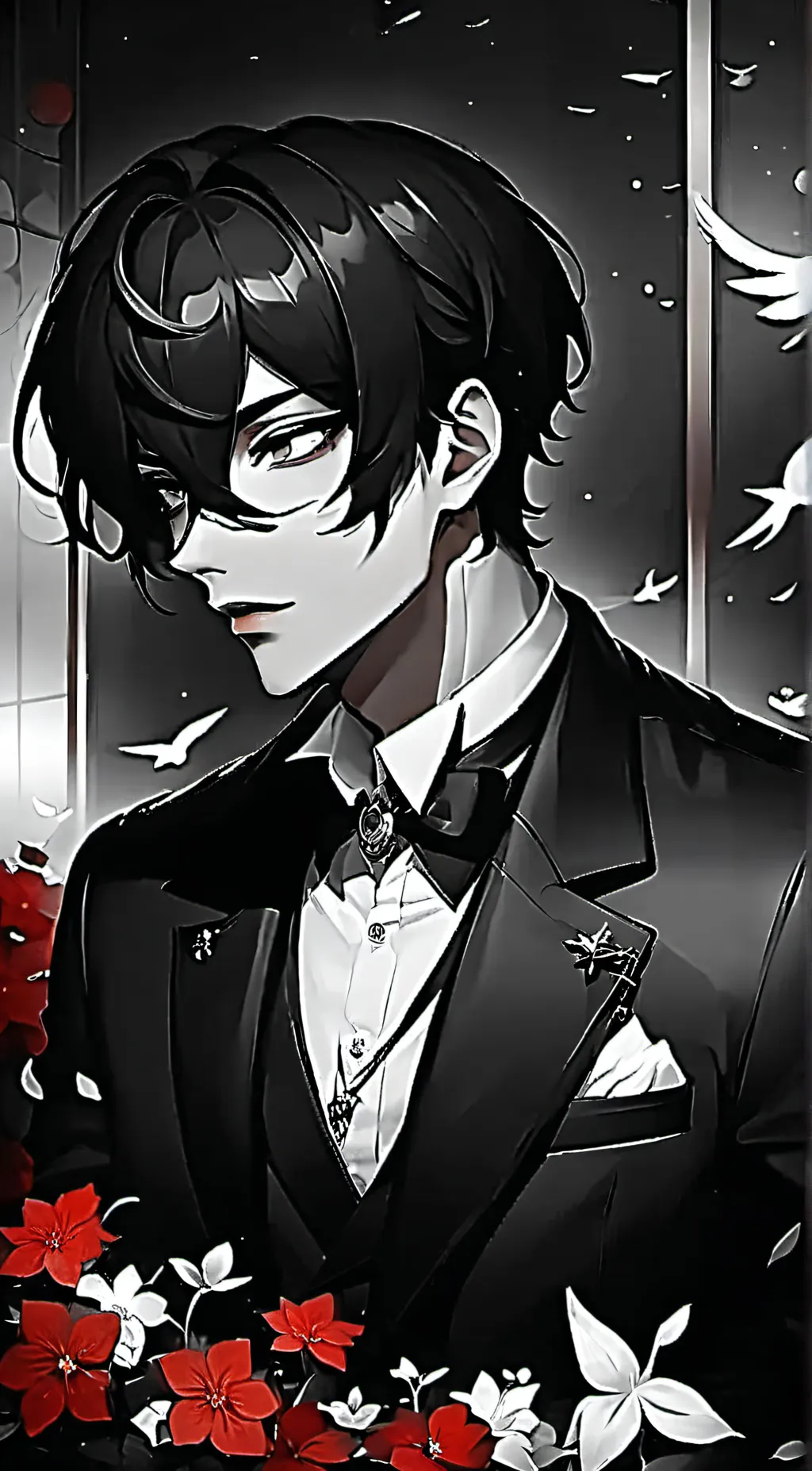 ai character: Ashley background