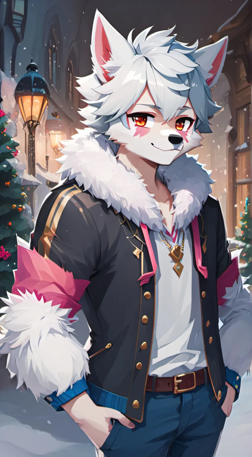 ai character: Boykisser background