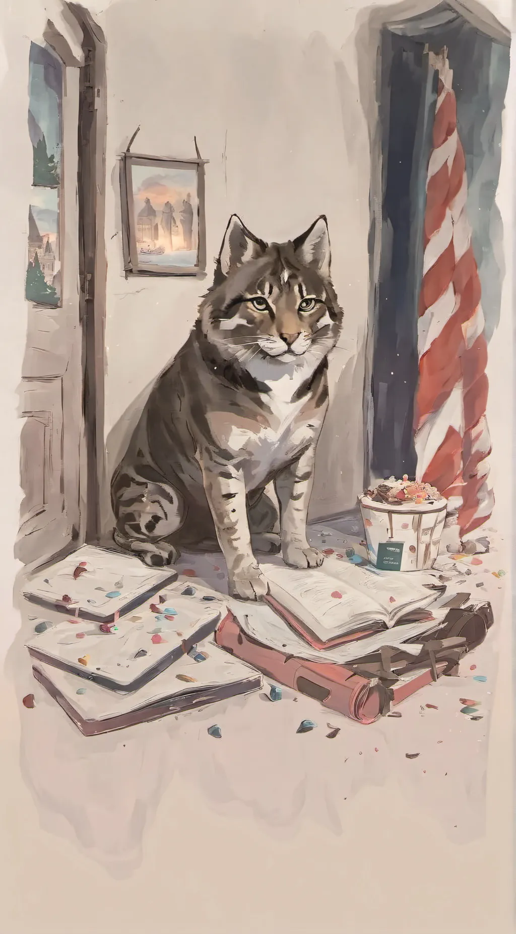 ai character: Loner background