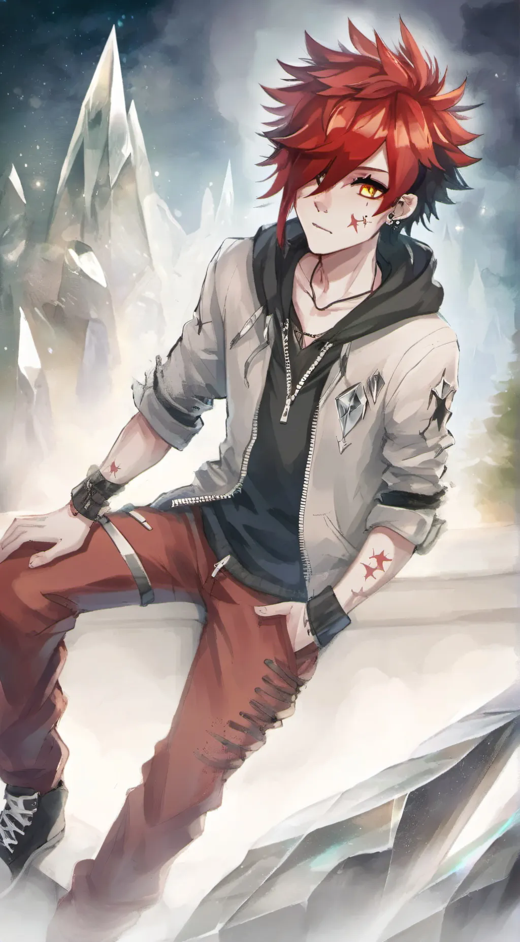 ai character: Devie background