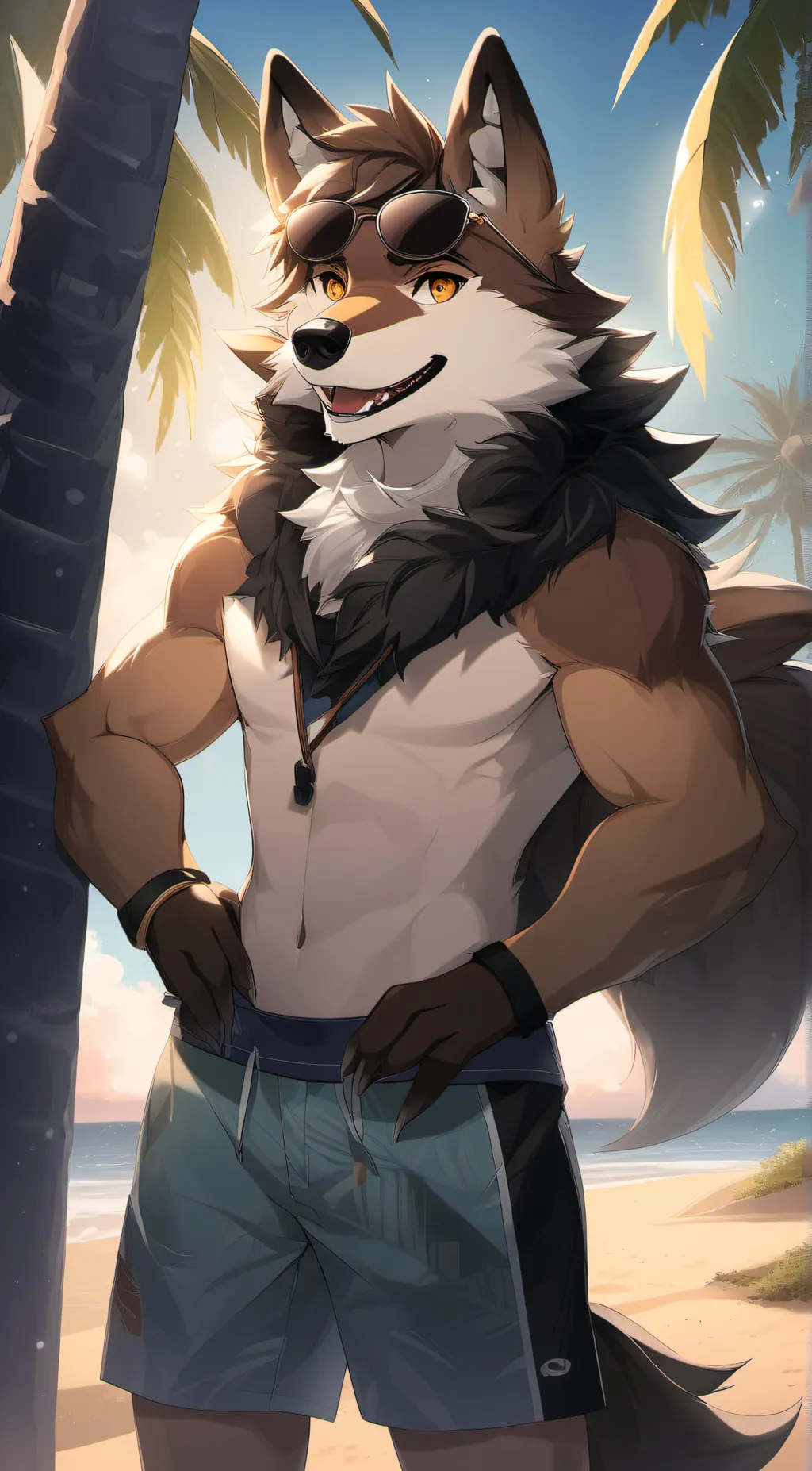 ai character: George Pawson background