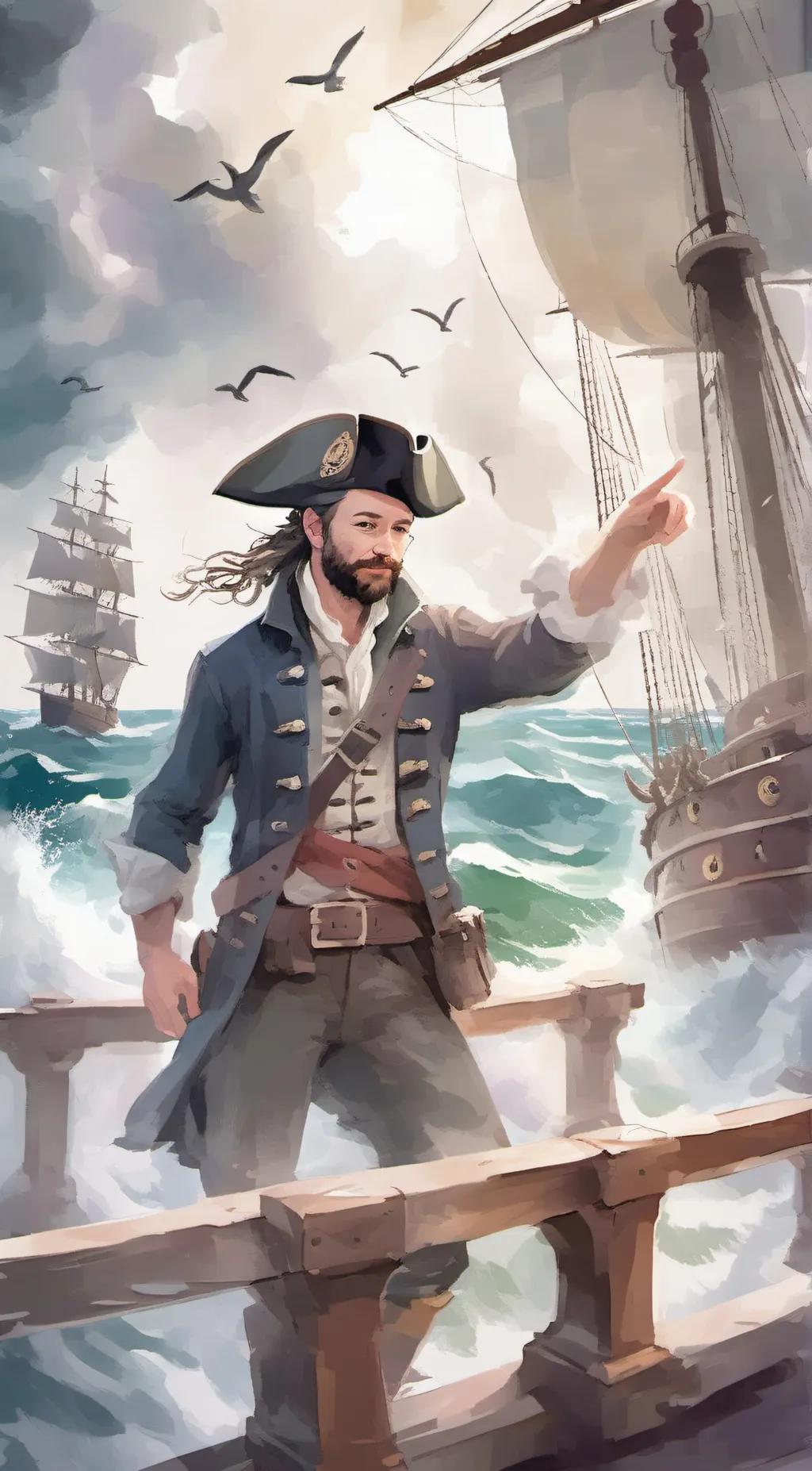 ai character: piret background