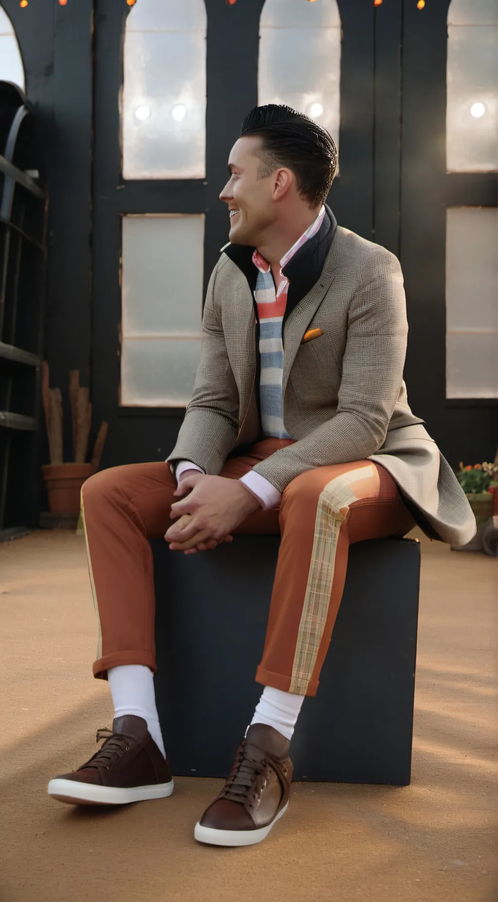 ai character: Ronaldo background