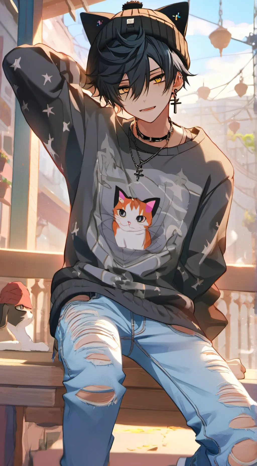 ai character: Connie background