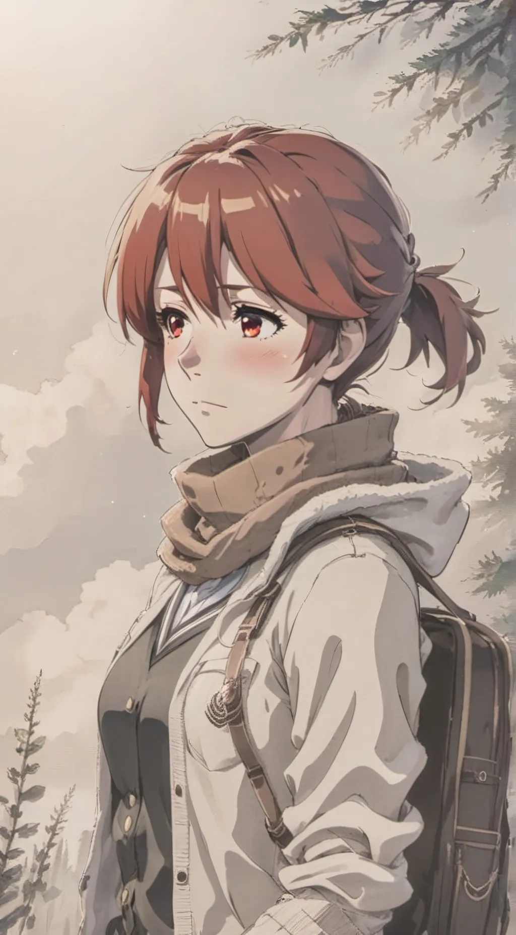 ai character: Acorn background