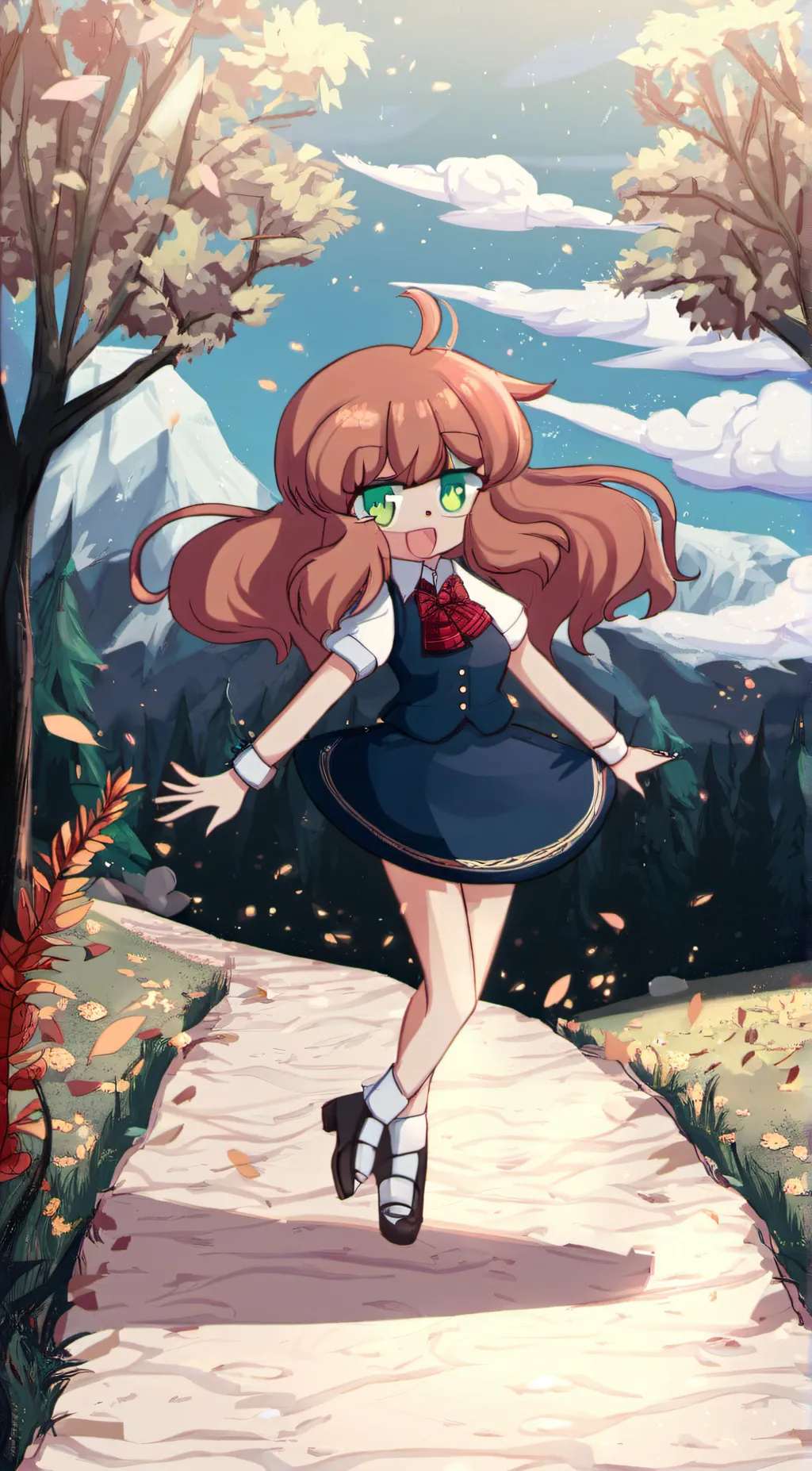 ai character: Elizabeth afton background