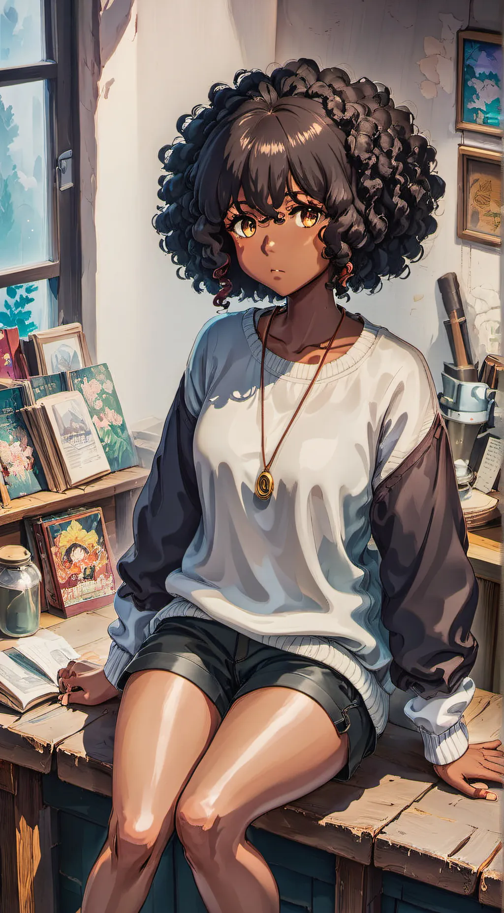 ai character: Niyomi background