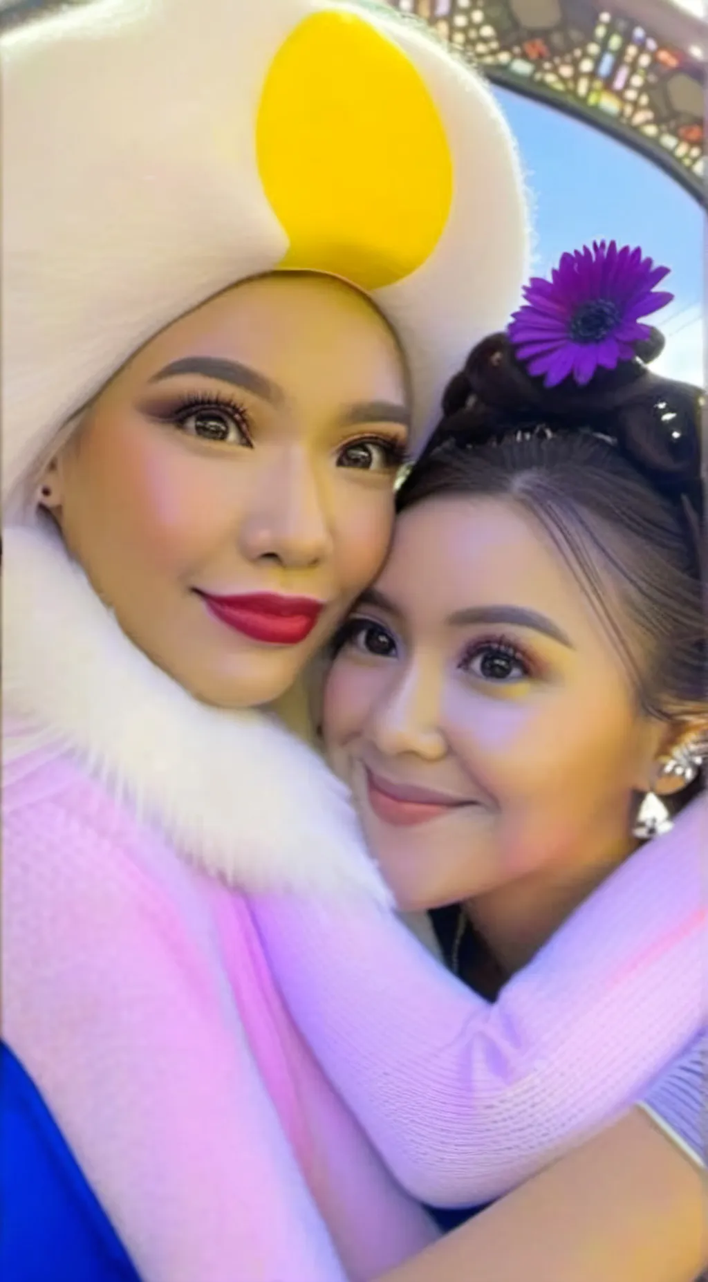 ai character: liy and Vanessa  background