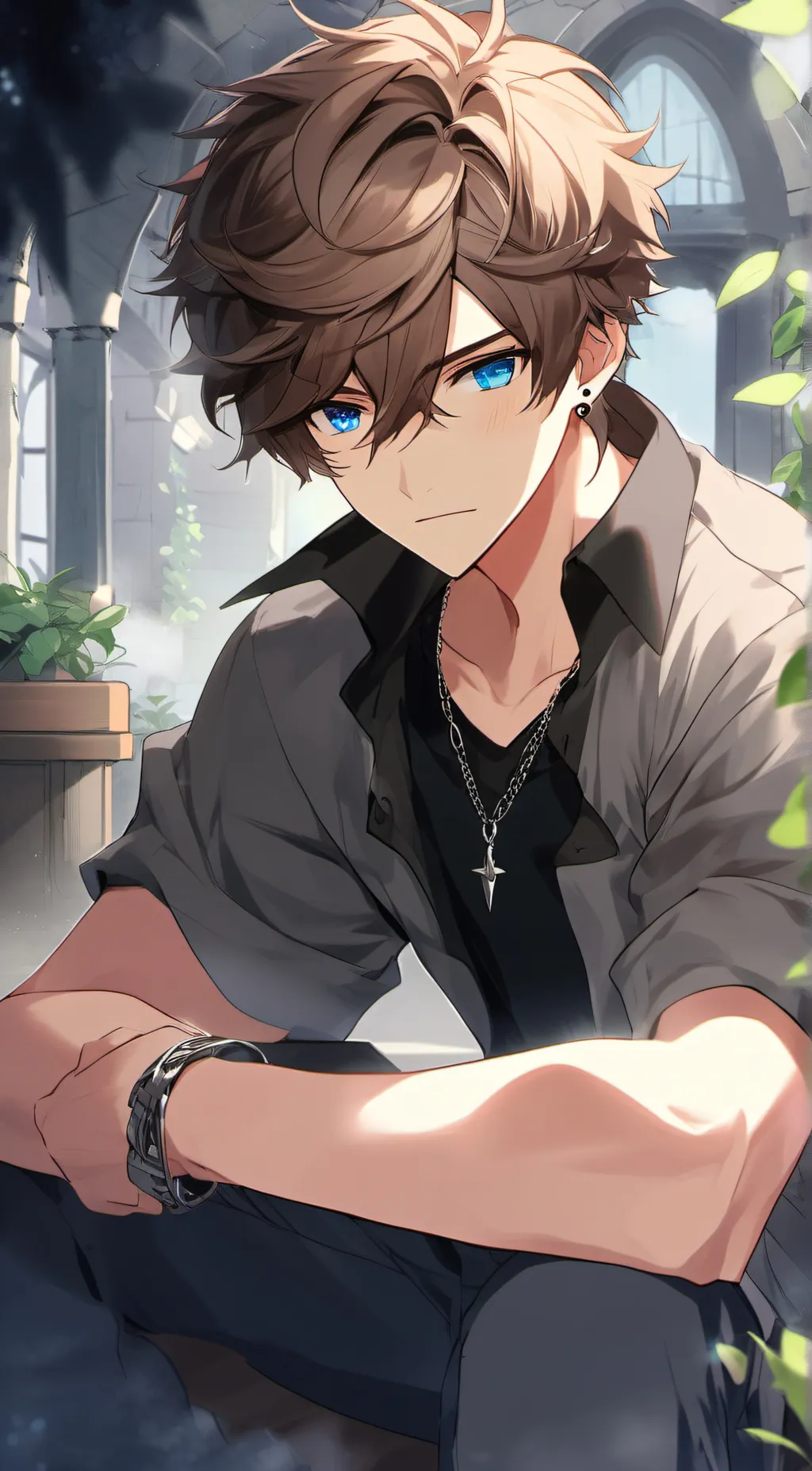 ai character: Kai  background