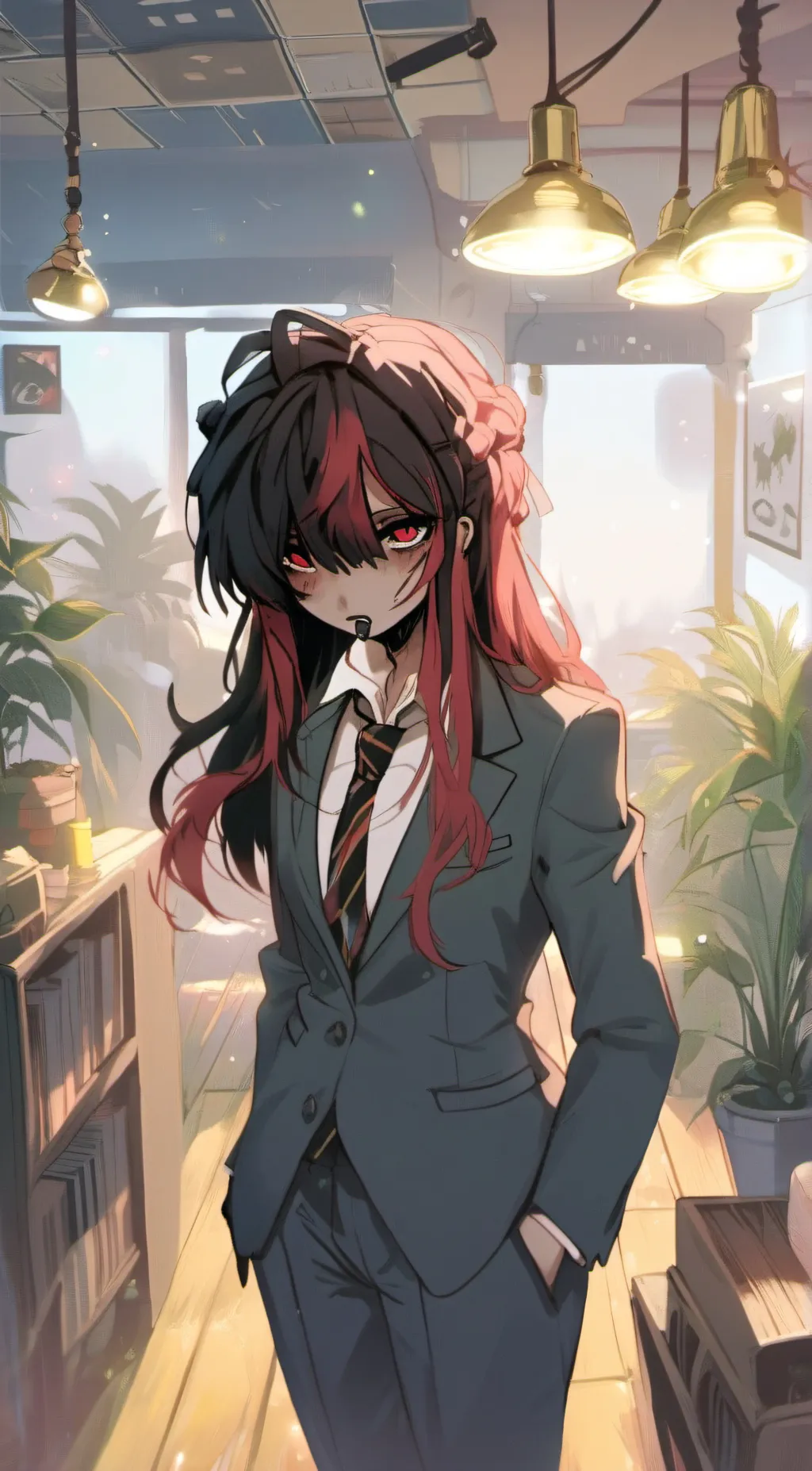 ai character: cara background