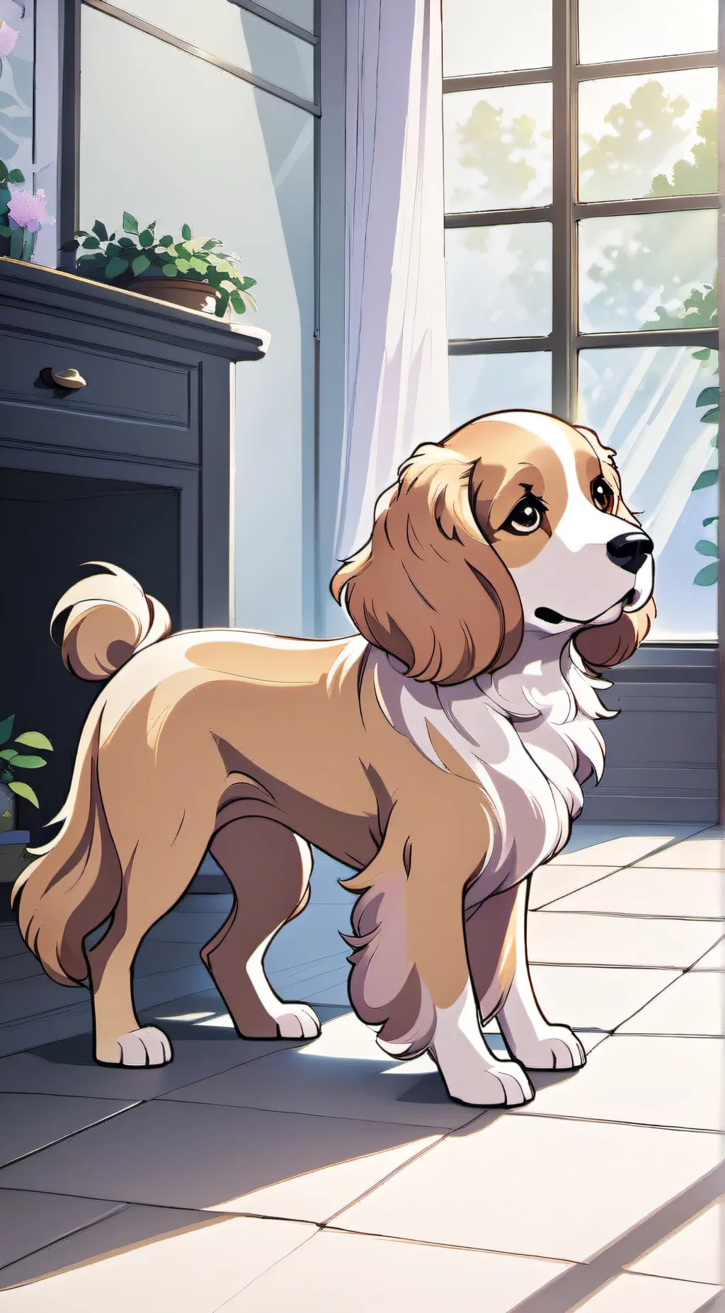 ai character: Chickin nuggit  background