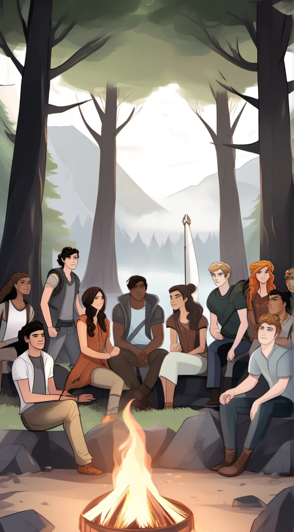 Talkie AI - Chat with Camp halfblood