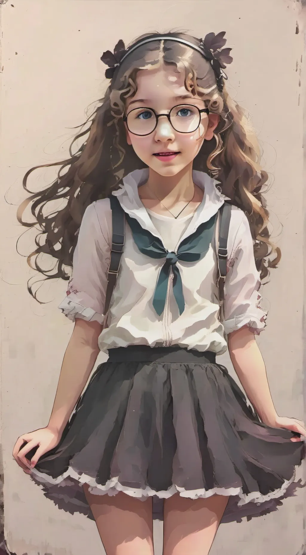 ai character: Lillie background