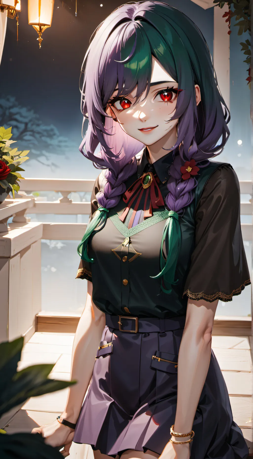 ai character: Amanda background