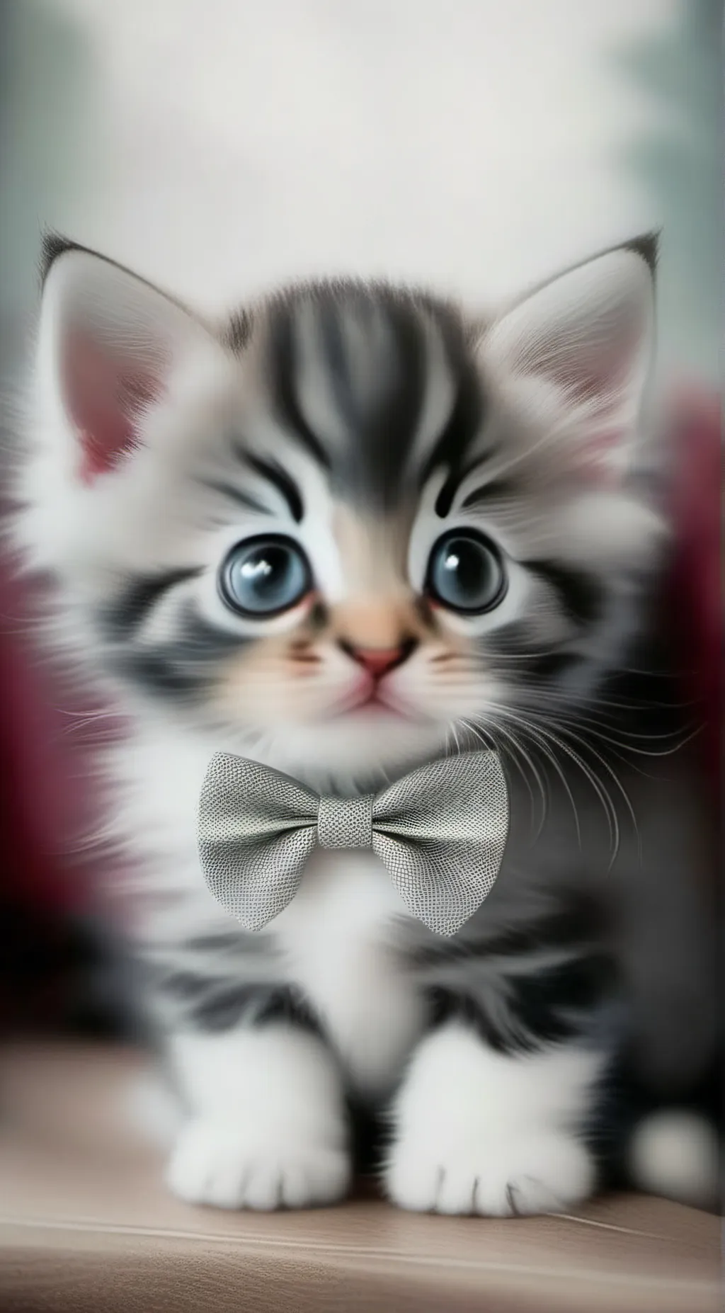 ai character: Kiki the cat. background