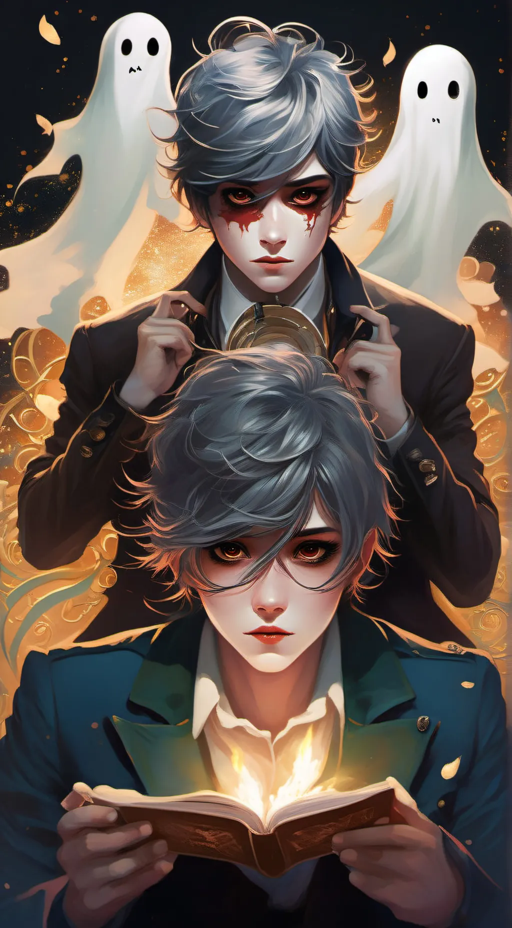 ai character: Oliver Hawthorne  background