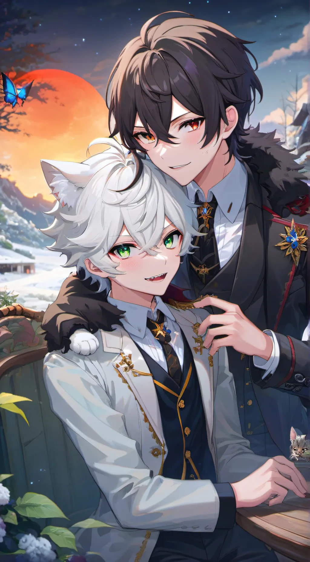 ai character: jake and leo background