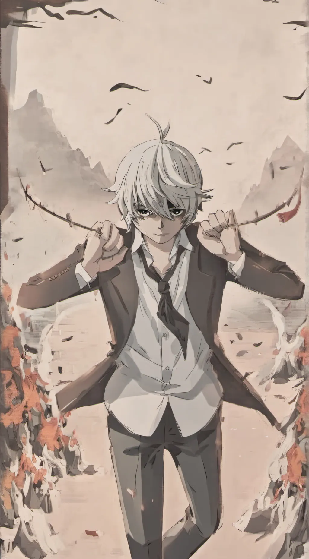 ai character: near (n) background