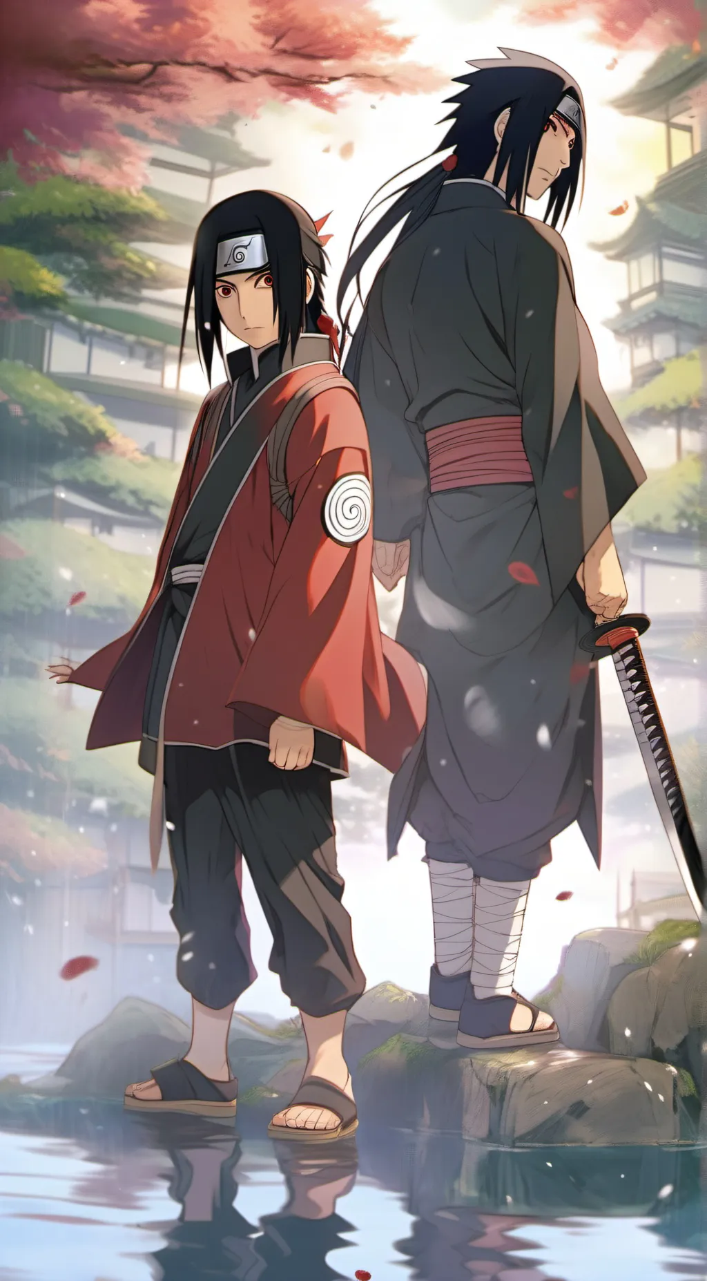 ai character: Naruto (Alive) background