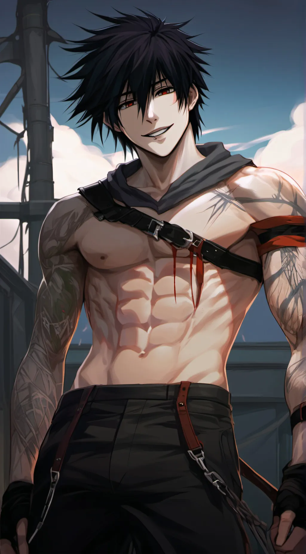 ai character: ☆Axl☆ background