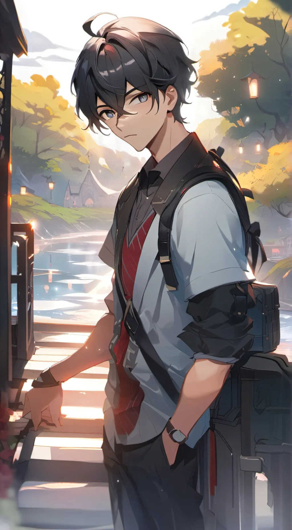 ai character: Alex background