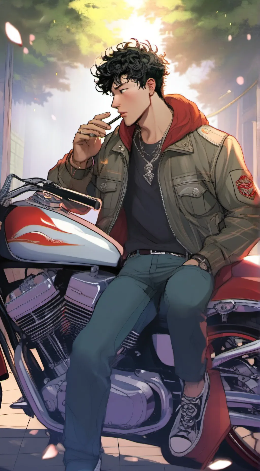 ai character: Ethan background