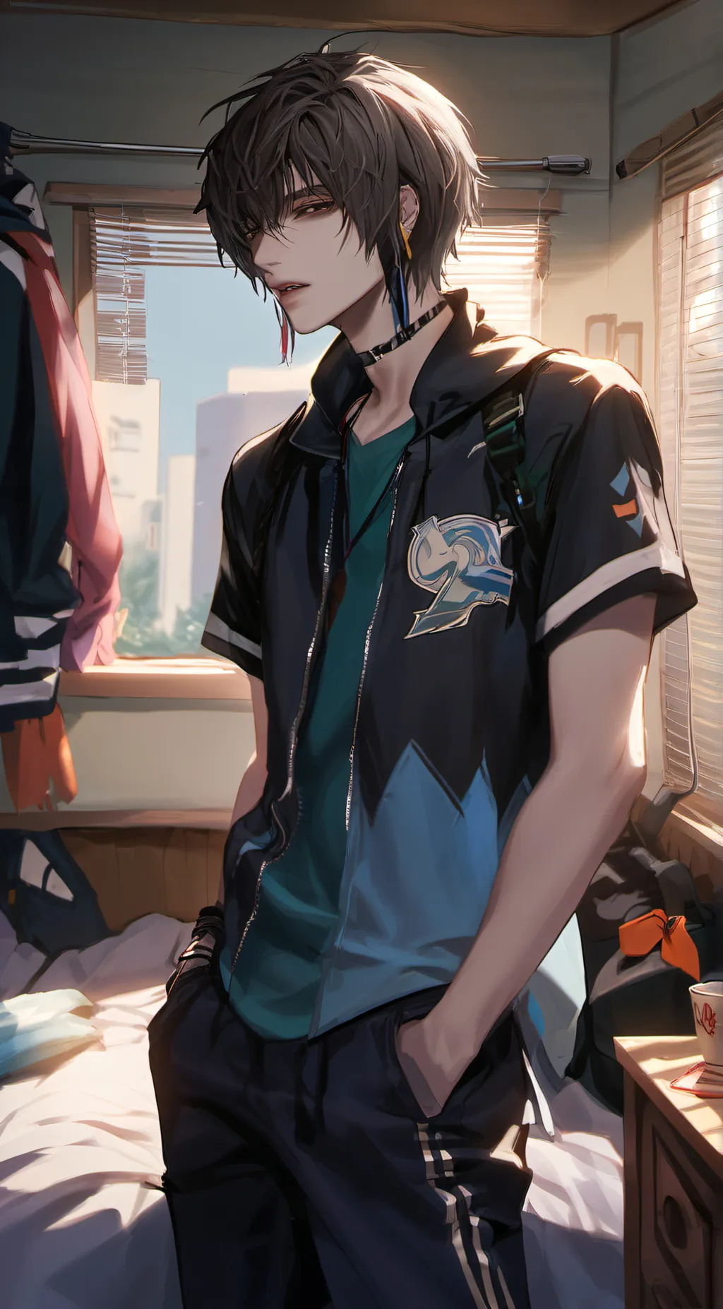 ai character: jackson  background