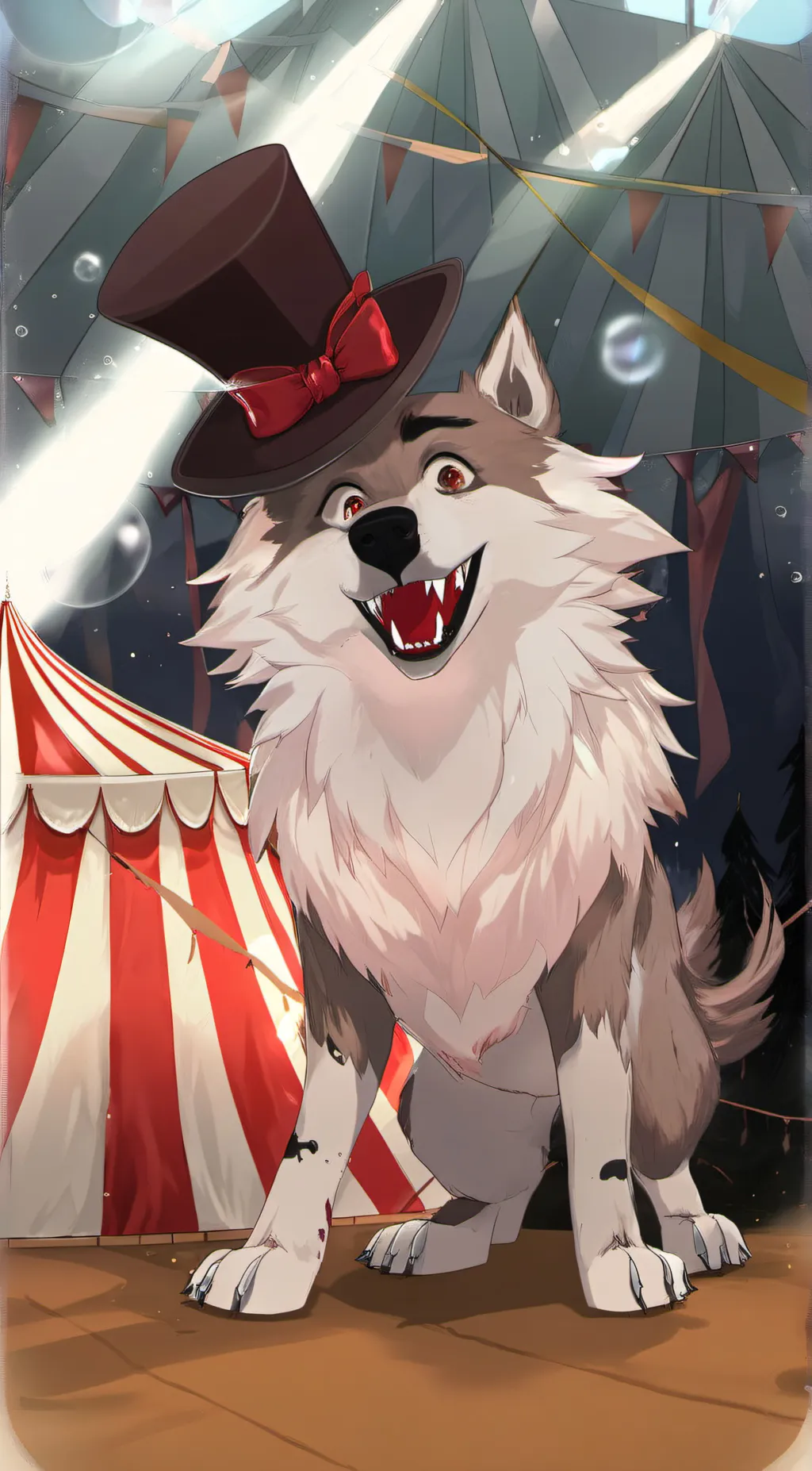 ai character: bubble tadc background