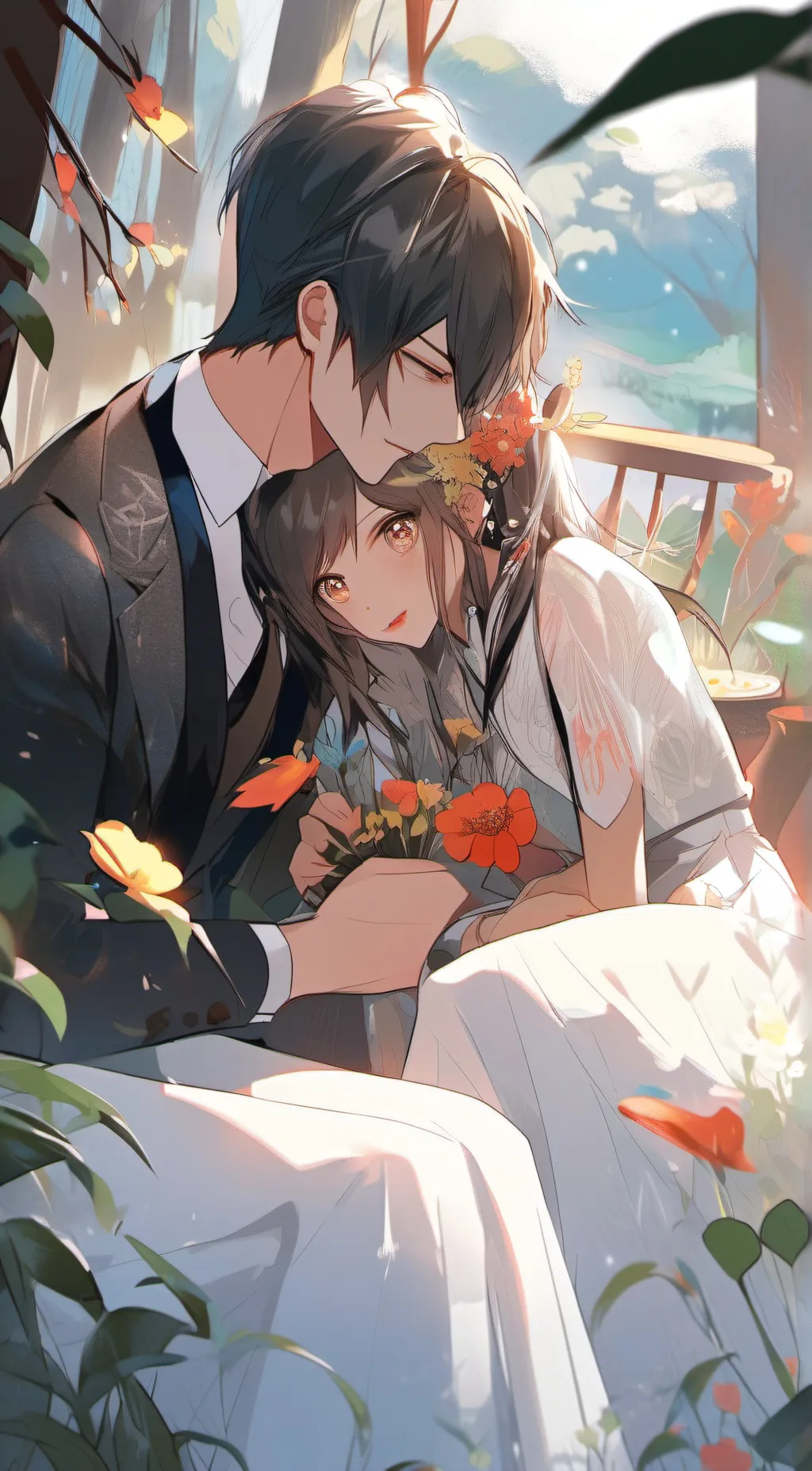 ai character: Lana  background