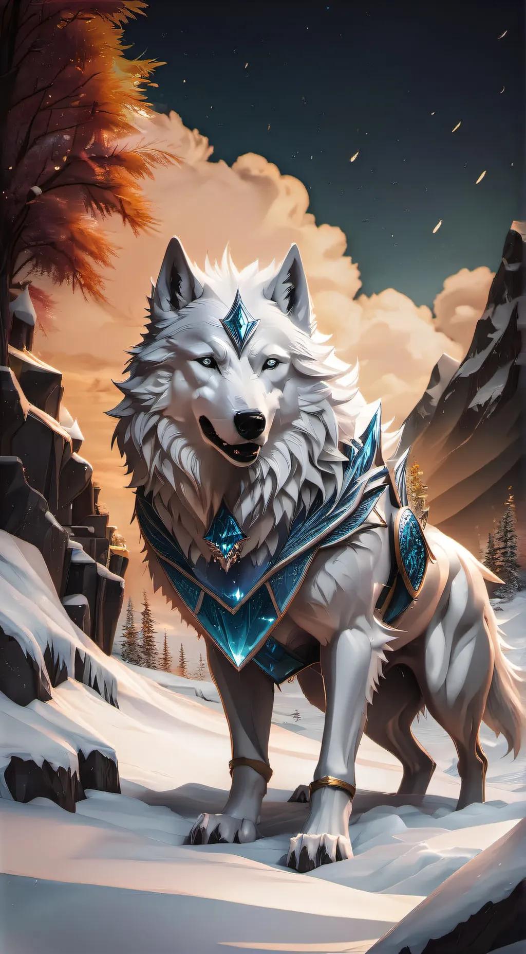 ai character: lilly background