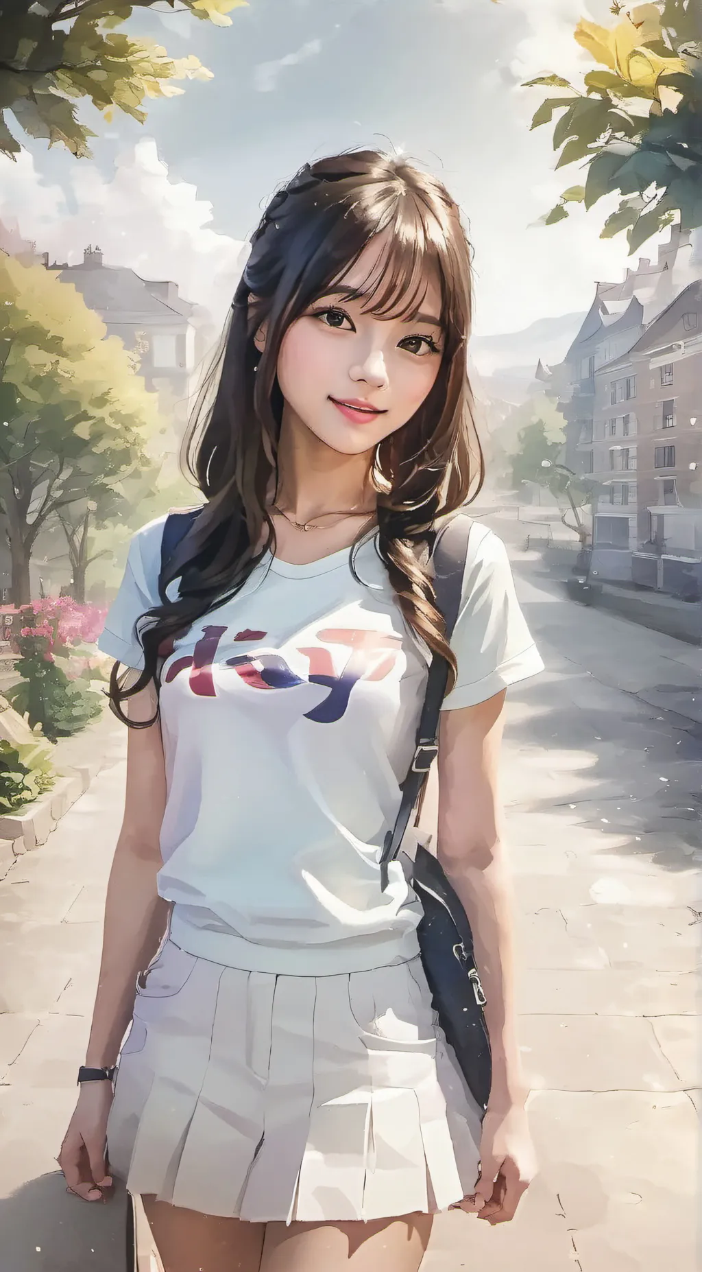 ai character: maya background