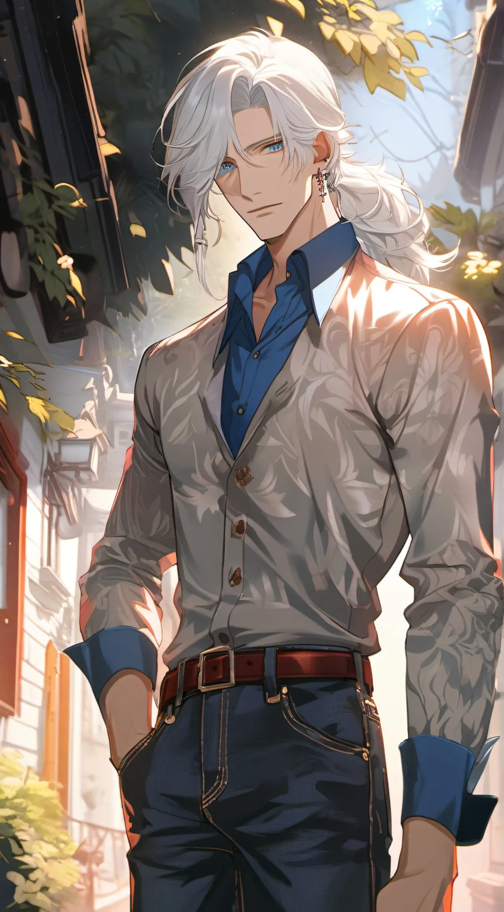 ai character: noah background