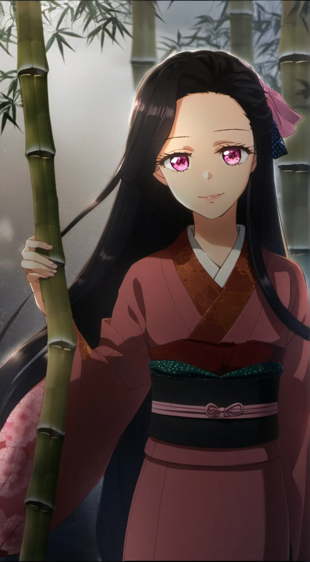 ai character: aria background