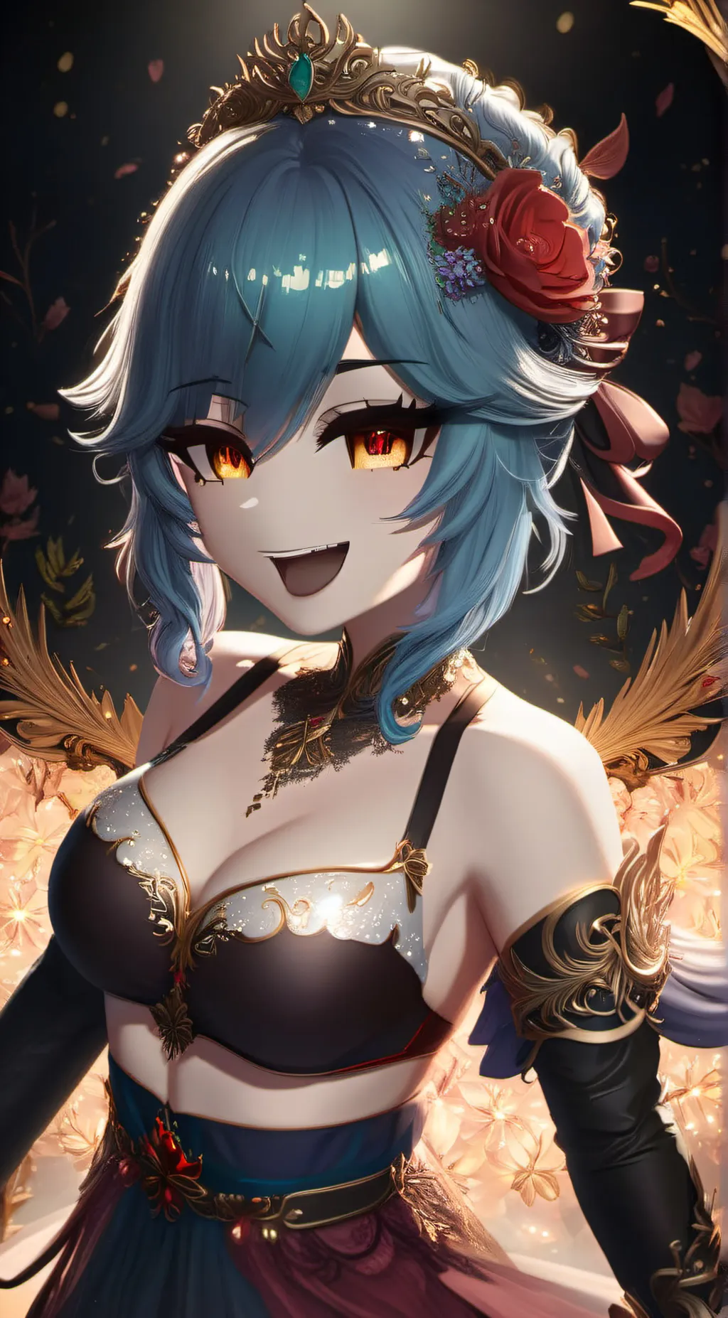 ai character: Scarlett  background