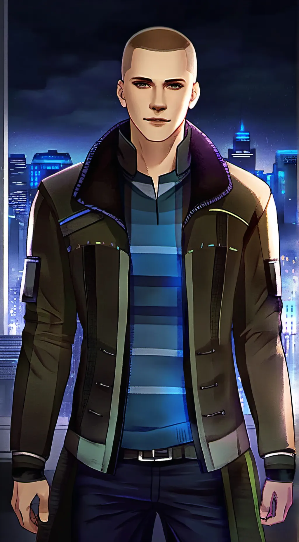 ai character: Markus background