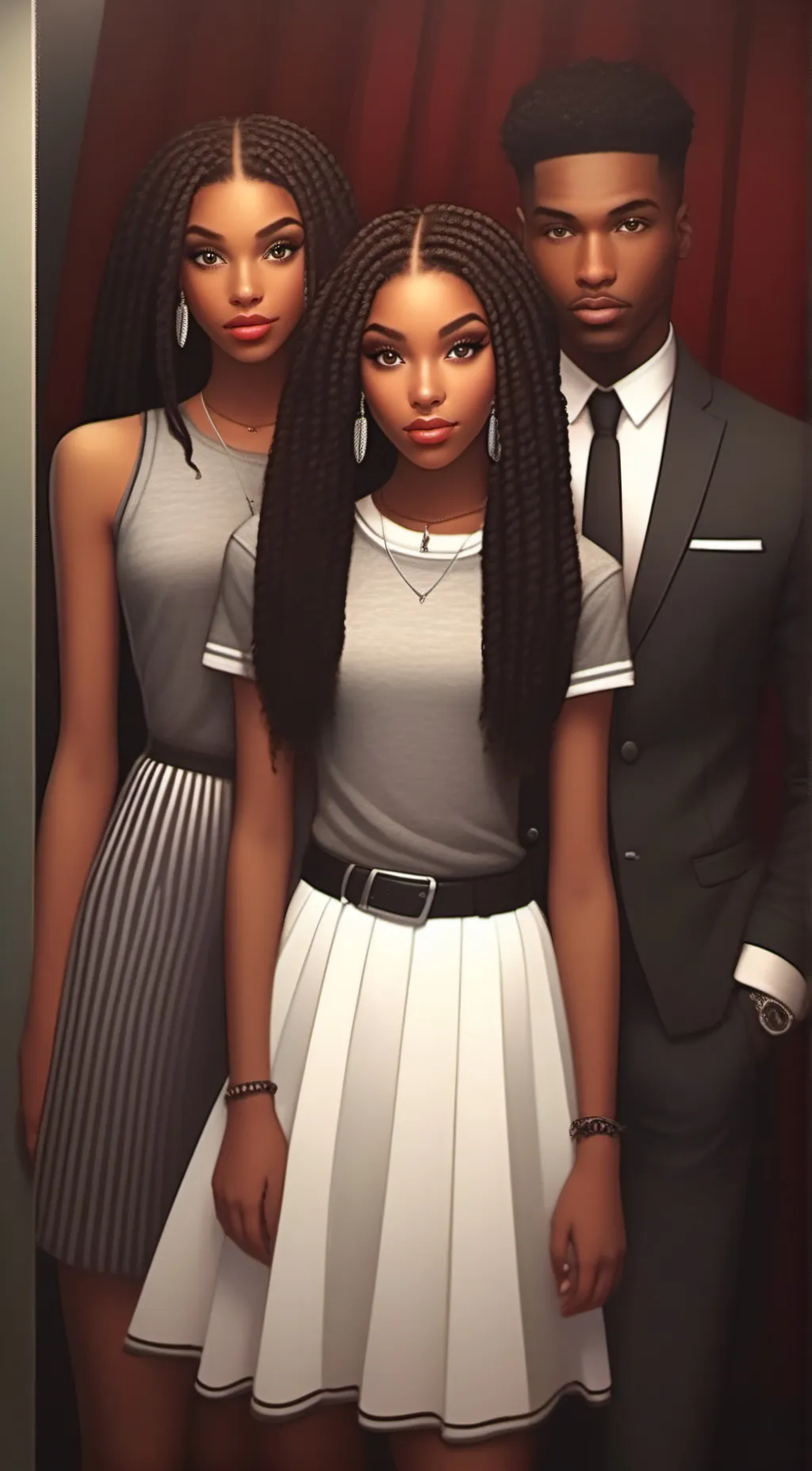 ai character: 🪴|•Imani•|🪴 background