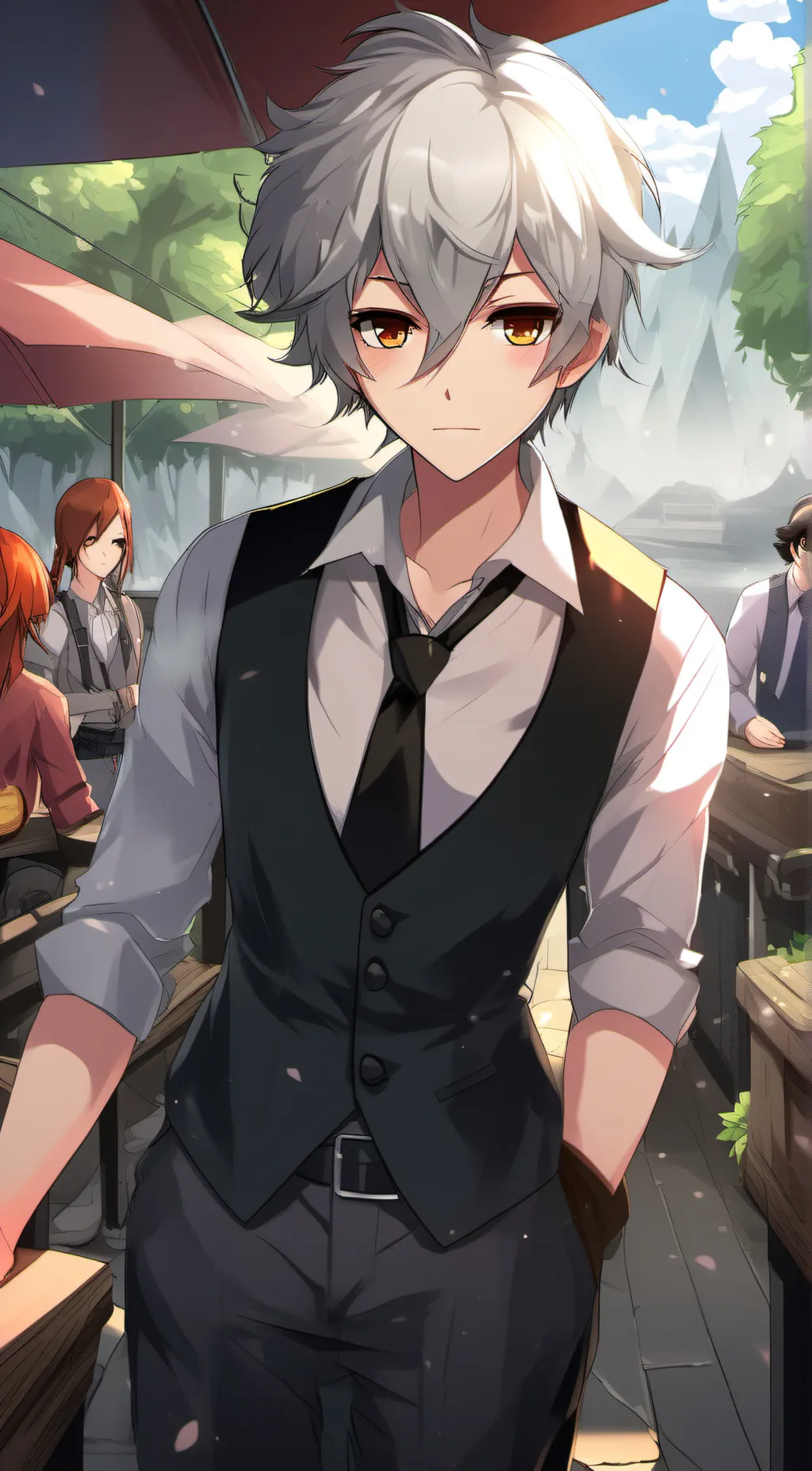 ai character: Alex background