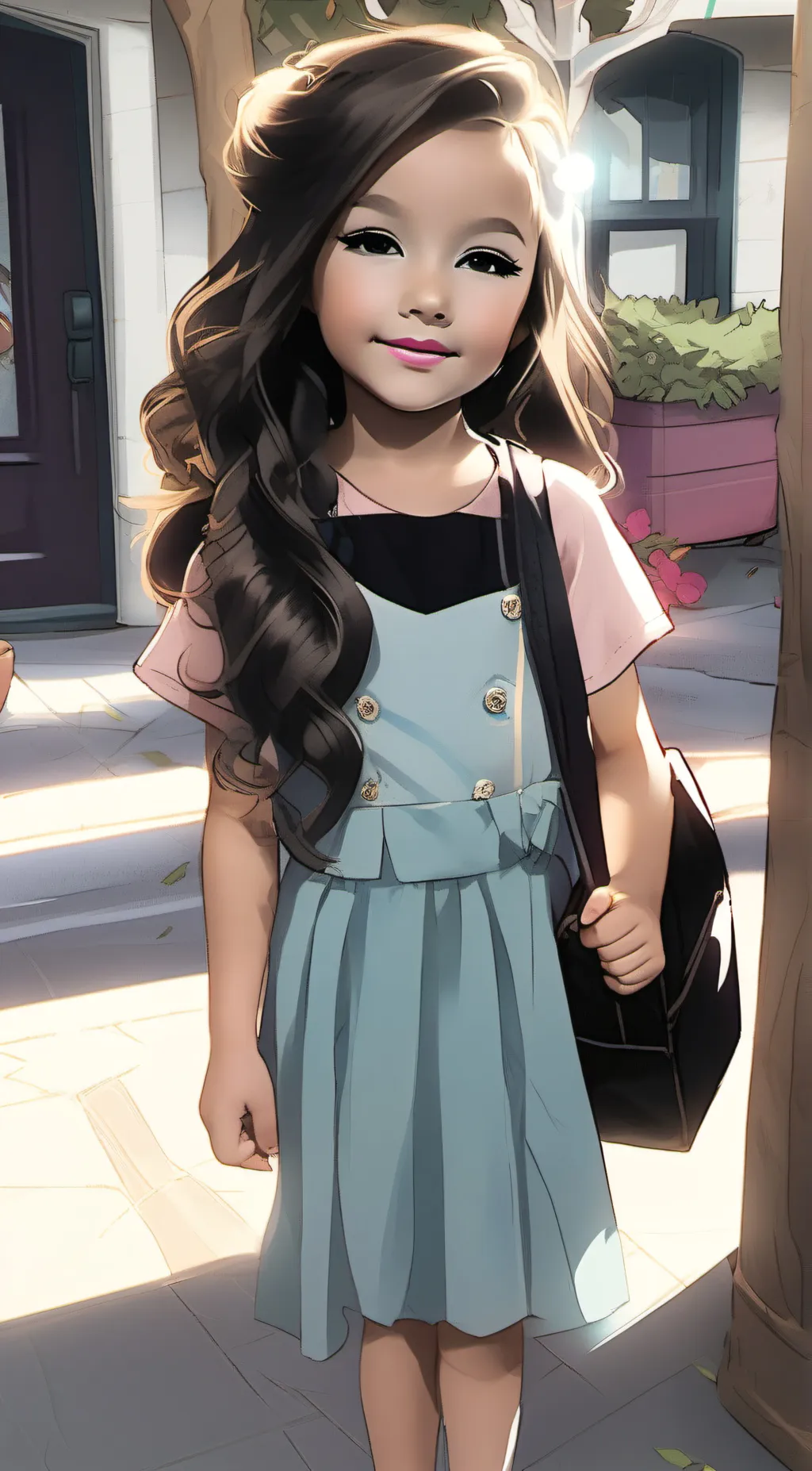 ai character: Serenity background