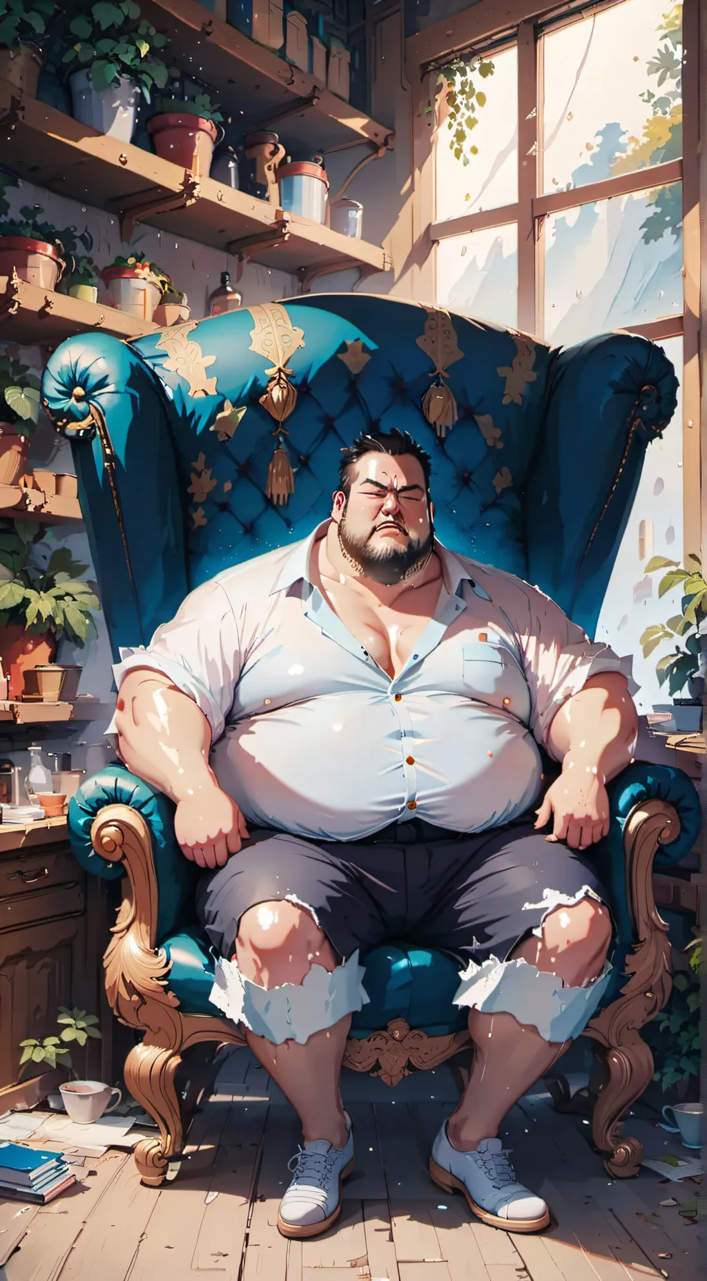 ai character: barthalamiw the 3 background