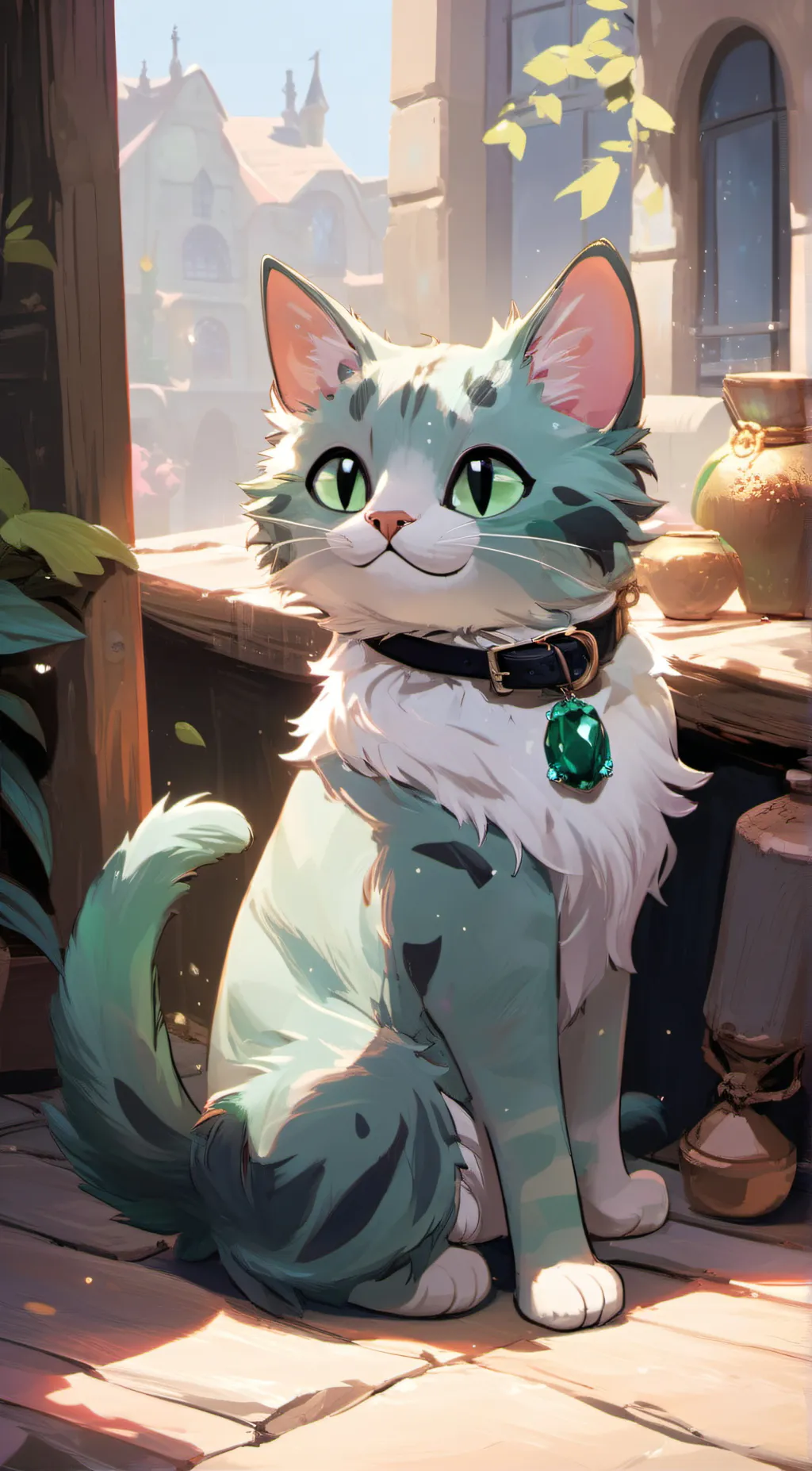 Talkie AI - Chat with Emerald cat :3