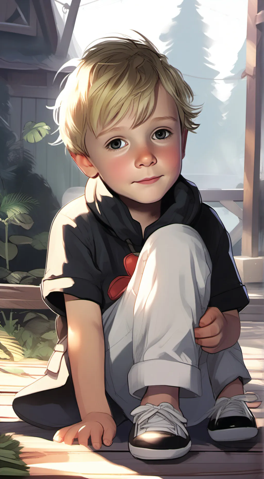 ai character: Your son background