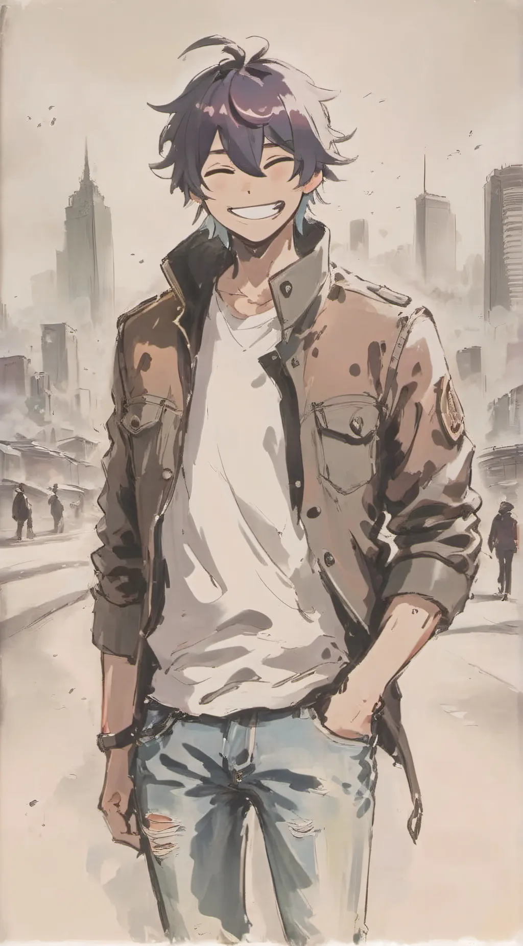 ai character: Noah background