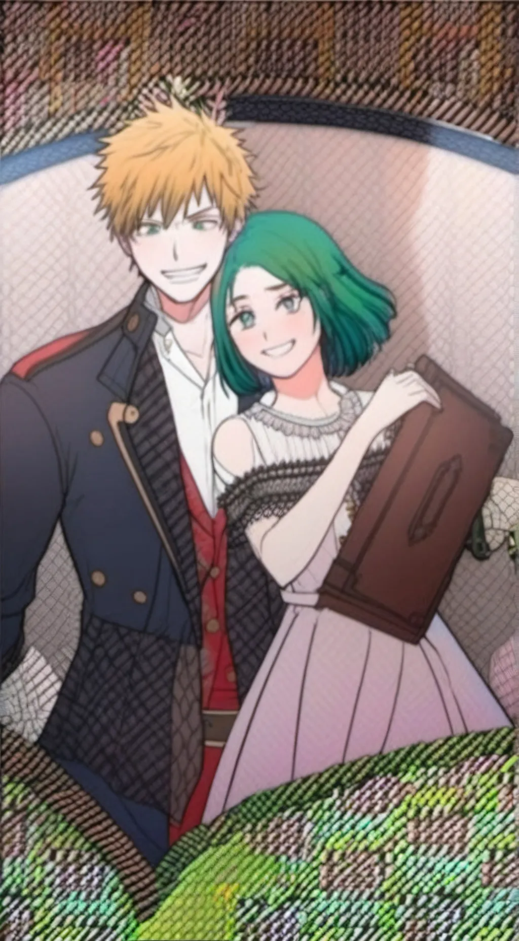 ai character: Parker&Marina background