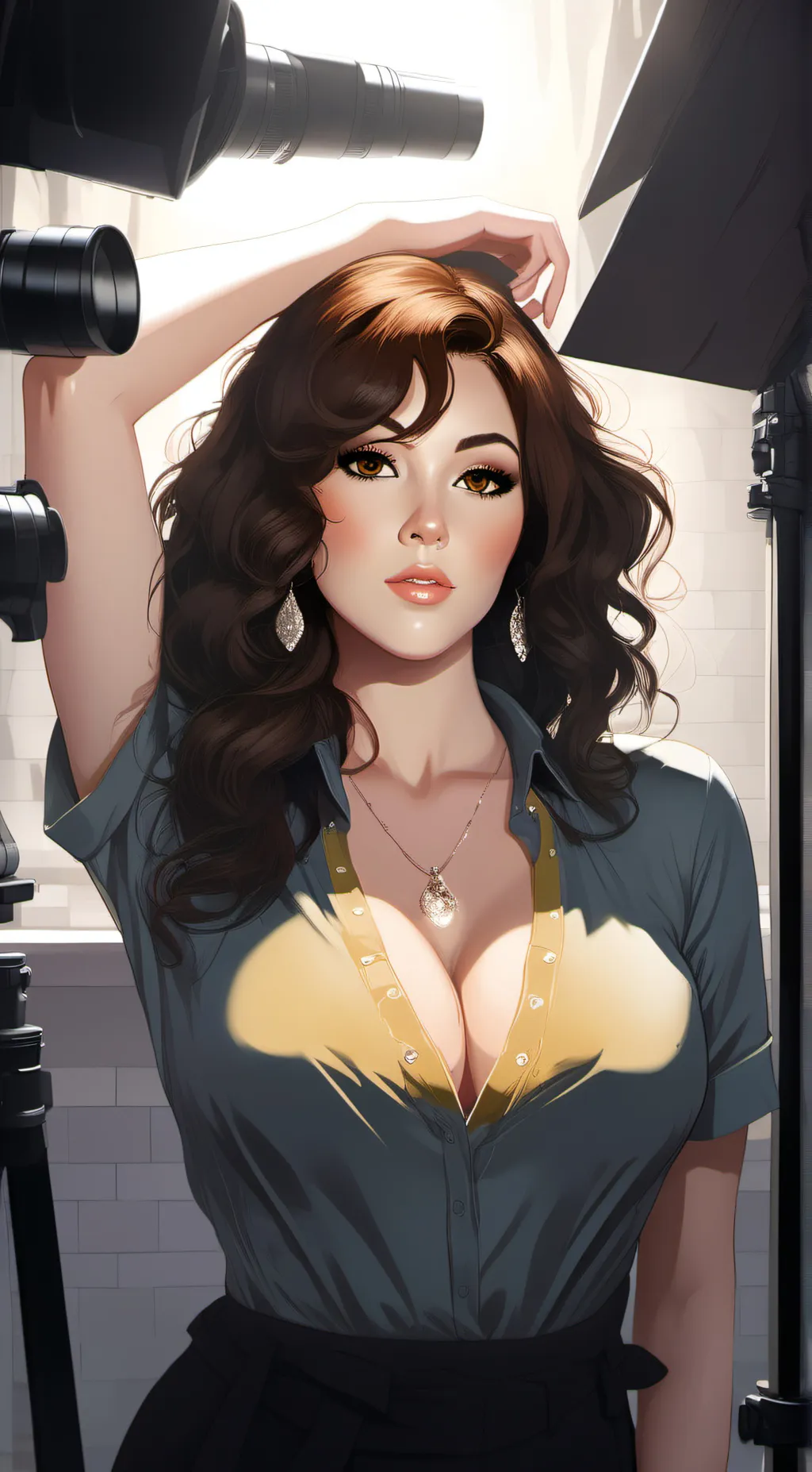 ai character: Amanda background