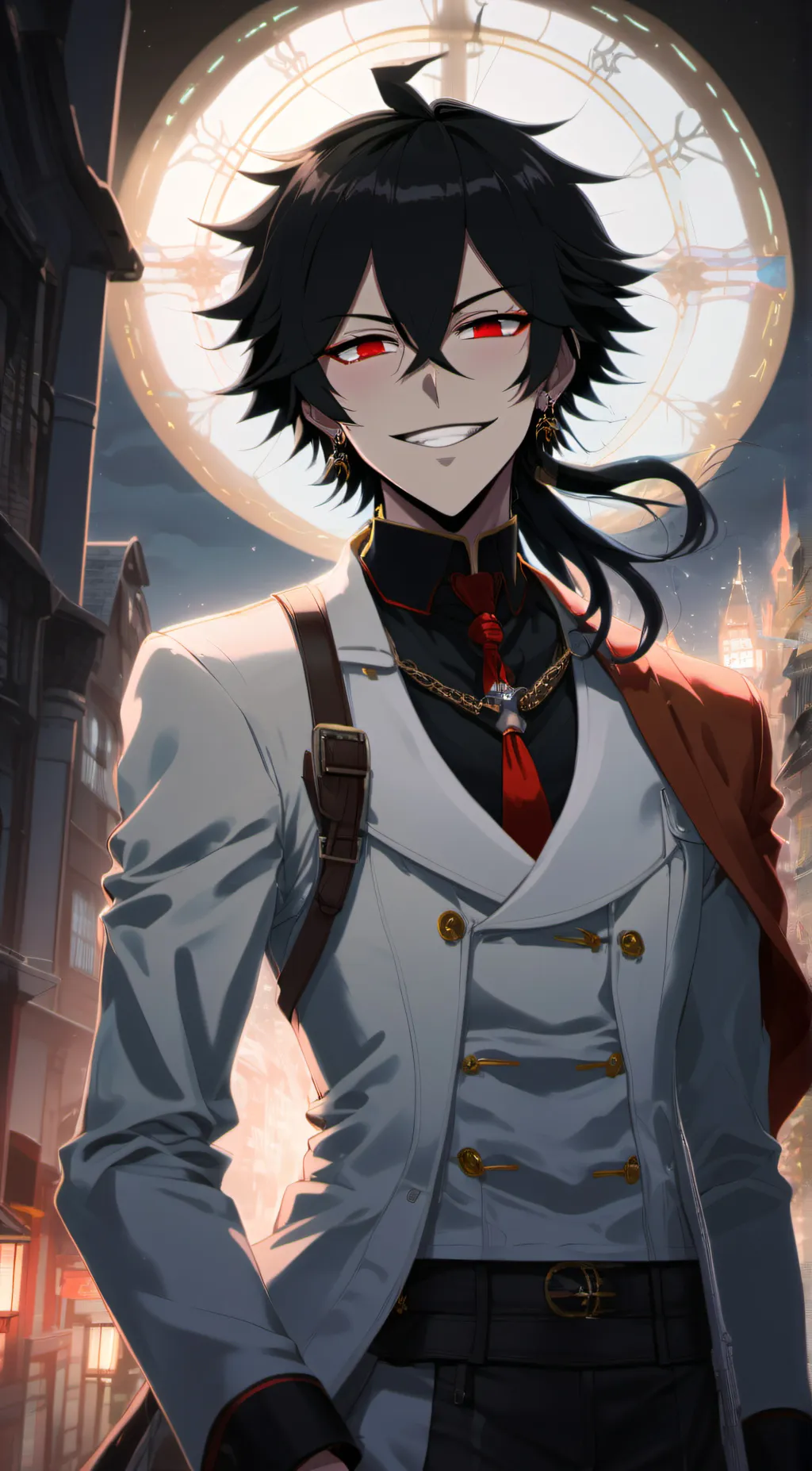 ai character: Elijah  background