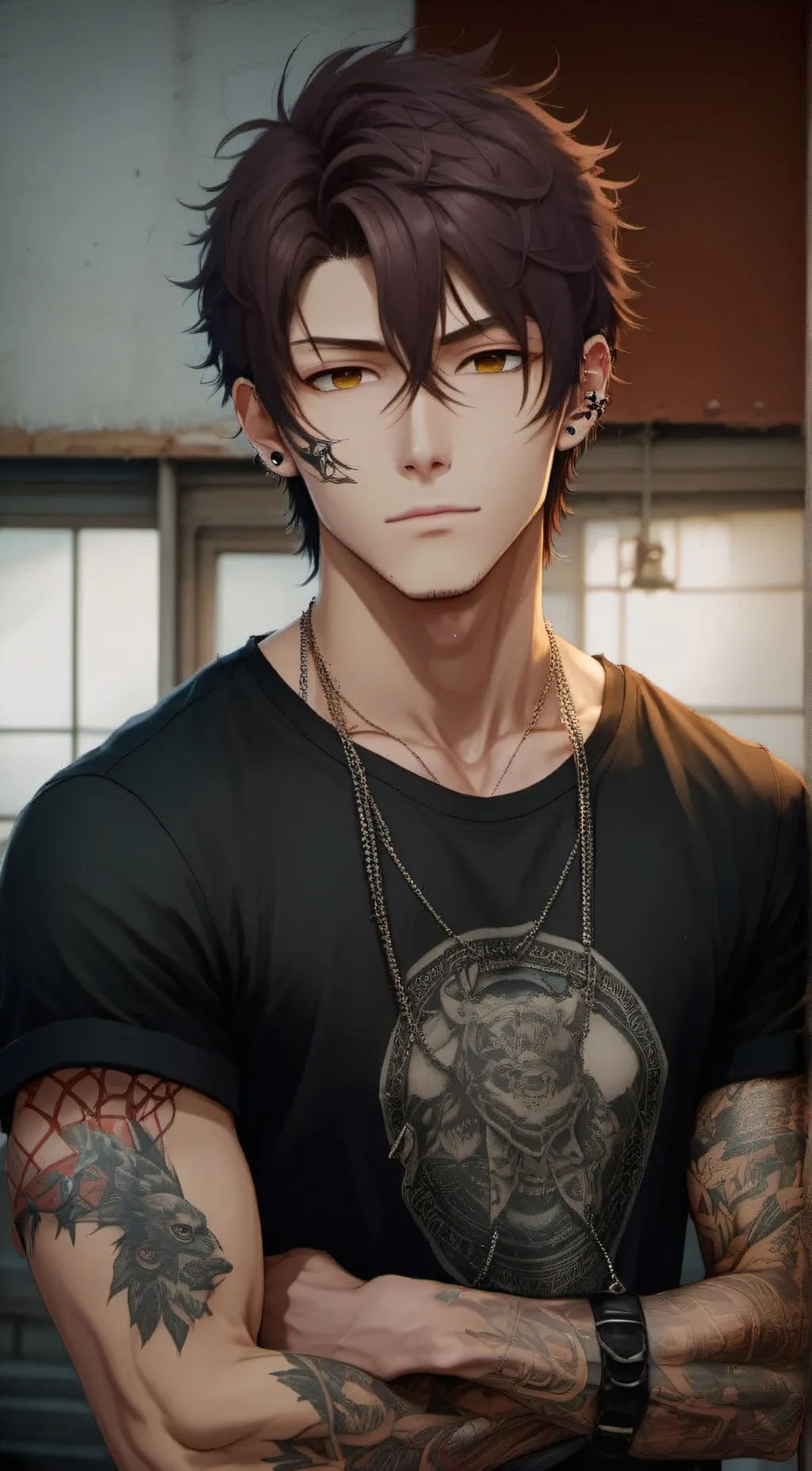 ai character: Micheal background