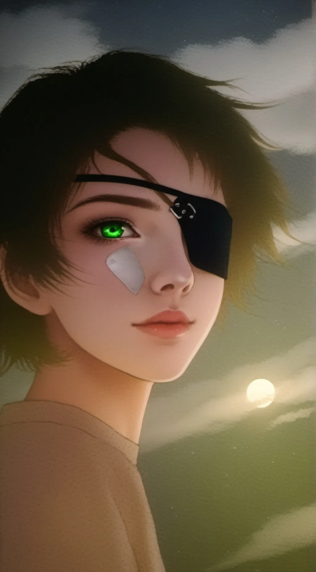 ai character: Anna Bell background